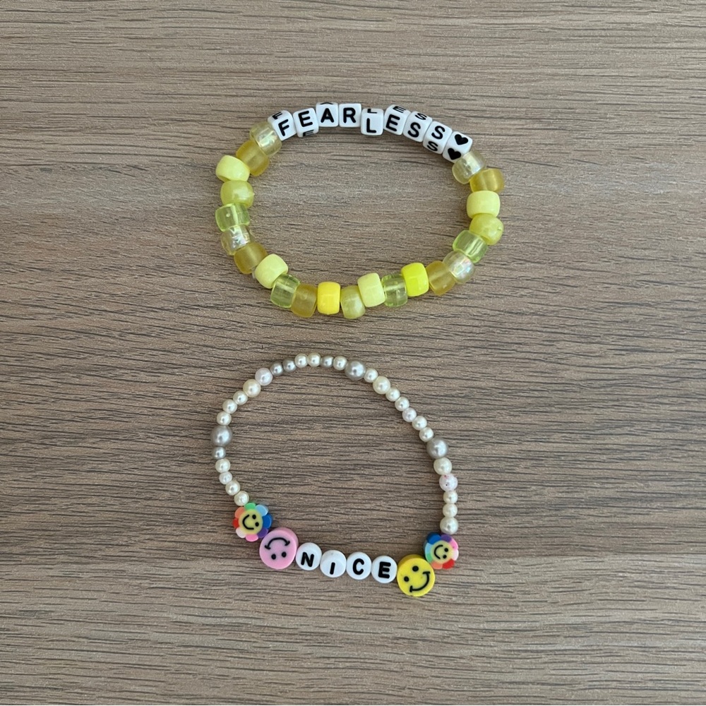 2 Friendship Bracelets Nice & Fearless Taylor Swift Eras Tour